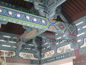 【古建筑彩繪寺廟彩繪長(zhǎng)廊彩繪】-
