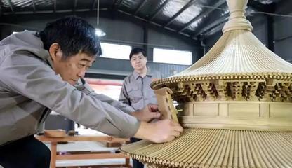 冬奧會(huì)上,余江造"祈年殿"驚艷中外記者