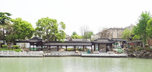 親水平臺(tái) 仿古建筑 整治工程基本完成古運(yùn)河?xùn)|岸 上新 嘍